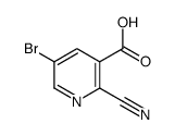 5-溴-2-氨基烟酸结构式