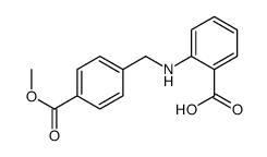 2-[(4-methoxycarbonylphenyl)methylamino]benzoic acid结构式