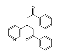 1,5-diphenyl-3-pyridin-3-ylpentane-1,5-dione结构式