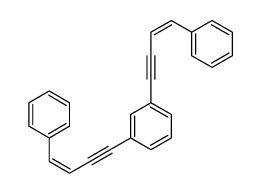 1,3-bis(4-phenylbut-3-en-1-ynyl)benzene结构式