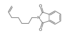 2-hept-6-enylisoindole-1,3-dione结构式
