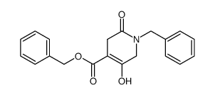 benzyl 1-benzyl-2,5-dioxo-4-piperidinecarboxylate Structure