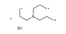 5-methyl-1-aza-5-stannabicyclo[3.3.3]undecane Structure