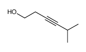 5-methylhex-3-yn-1-ol结构式