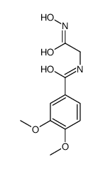N-[2-(hydroxyamino)-2-oxoethyl]-3,4-dimethoxybenzamide Structure