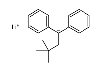 lithium,(3,3-dimethyl-1-phenylbutyl)benzene结构式