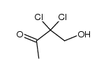 2-Butanone,3,3-dichloro-4-hydroxy-结构式