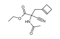 -acetamino-cyanessigester Structure