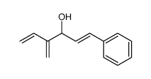 trans-4-methylene-1-phenyl-1,5-hexadien-3-ol结构式
