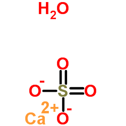 硫酸钙 半水合物结构式