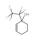 3-羟基-3-五氟乙基环己烯结构式