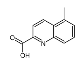 Quinaldic acid, 5-methyl- (6CI)结构式