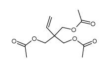 4-acetoxy-3,3-bis-acetoxymethyl-but-1-ene结构式