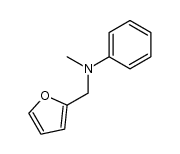 N-((furan-2-yl)methyl)-N-methylbenzenamine Structure