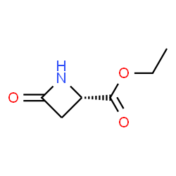 2-Azetidinecarboxylicacid,4-oxo-,ethylester,(S)-(9CI)结构式