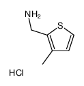 (3-methylthiophen-2-yl)methanamine,hydrochloride structure