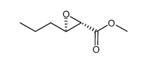 Oxiranecarboxylic acid, 3-propyl-, methyl ester, (2S-trans)- (9CI) picture