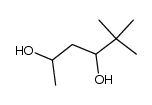 5,5-dimethyl 2,4-hexanediol Structure