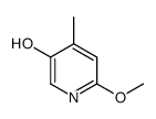 5-Hydroxy-2-methoxy-4-methylpyridine Structure