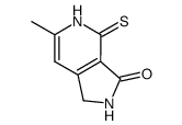6-methyl-4-thioxo-4,5-dihydro-1H-pyrrolo[3,4-c]pyridin-3(2H)-one结构式