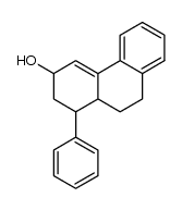 1-Phenyl-1,2,3,9,10,10a-hexahydro-[3]phenanthrol结构式