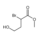 methyl 2-bromo-4-hydroxybutanoate结构式