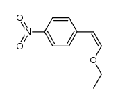 (Z)-1-(2-ethoxyethenyl)-4-nitrobenzene Structure