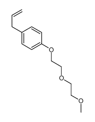 1-[2-(2-methoxyethoxy)ethoxy]-4-prop-2-enylbenzene Structure