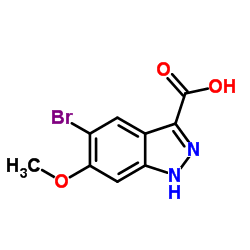 5-Bromo-6-methoxy-1H-indazole-3-carboxylic acid图片