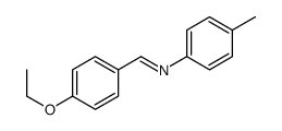 1-(4-ethoxyphenyl)-N-(4-methylphenyl)methanimine Structure