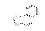 Thiazolo[5,4-f]quinoxaline, 2-methyl- (6CI) structure