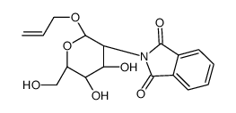 2-Propenyl 2-Deoxy-2-(1,3-dihydro-1,3-dioxo-2H-isoindol-2-yl)--D-glucopyranoside structure