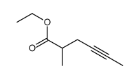 ethyl 2-methylhex-4-ynoate Structure