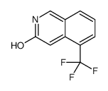 5-(trifluoromethyl)isoquinolin-3-ol structure