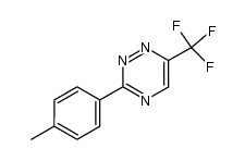 3-(p-tolyl)-6-trifluoromethyl-1,2,4-triazine Structure