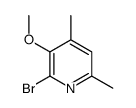 2-Bromo-3-methoxy-4,6-dimethylpyridine Structure