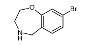 8-Bromo-2,3,4,5-tetrahydrobenzo[f][1,4]oxazepine structure