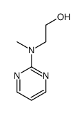 2-[methyl(pyrimidin-2-yl)amino]ethanol结构式