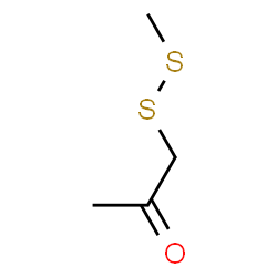 2-Propanone, 1-(methyldithio)- (9CI) Structure