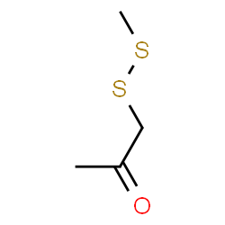 2-Propanone, 1-(methyldithio)- (9CI) structure