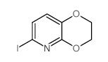 6-碘-2,3-二氢-[1,4]二氧杂环己烯[2,3-b]吡啶结构式