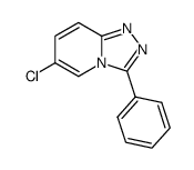 6-chloro-3-phenyl-[1,2,4]triazolo[4,3-a]pyridine结构式