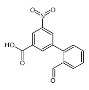 3-(2-formylphenyl)-5-nitrobenzoic acid结构式