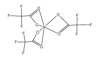 aluminium (CF3-acetate)3结构式