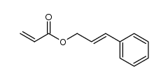 cinnamyl acrylate Structure