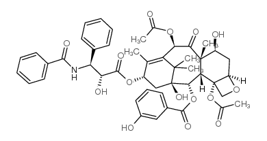 2-m-hydroxy paclitaxel结构式