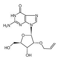 2'-O-allylguanosine结构式