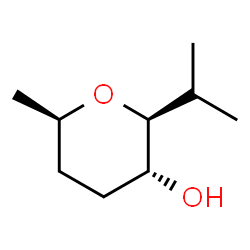 2H-Pyran-3-ol,tetrahydro-6-methyl-2-(1-methylethyl)-,(2alpha,3bta,6alpha)-(9CI) structure