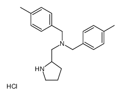 Bis-(4-Methyl-benzyl)-pyrrolidin-2-ylmethyl-amine hydrochloride图片