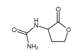 (2-oxotetrahydrofuran-3-yl)urea结构式